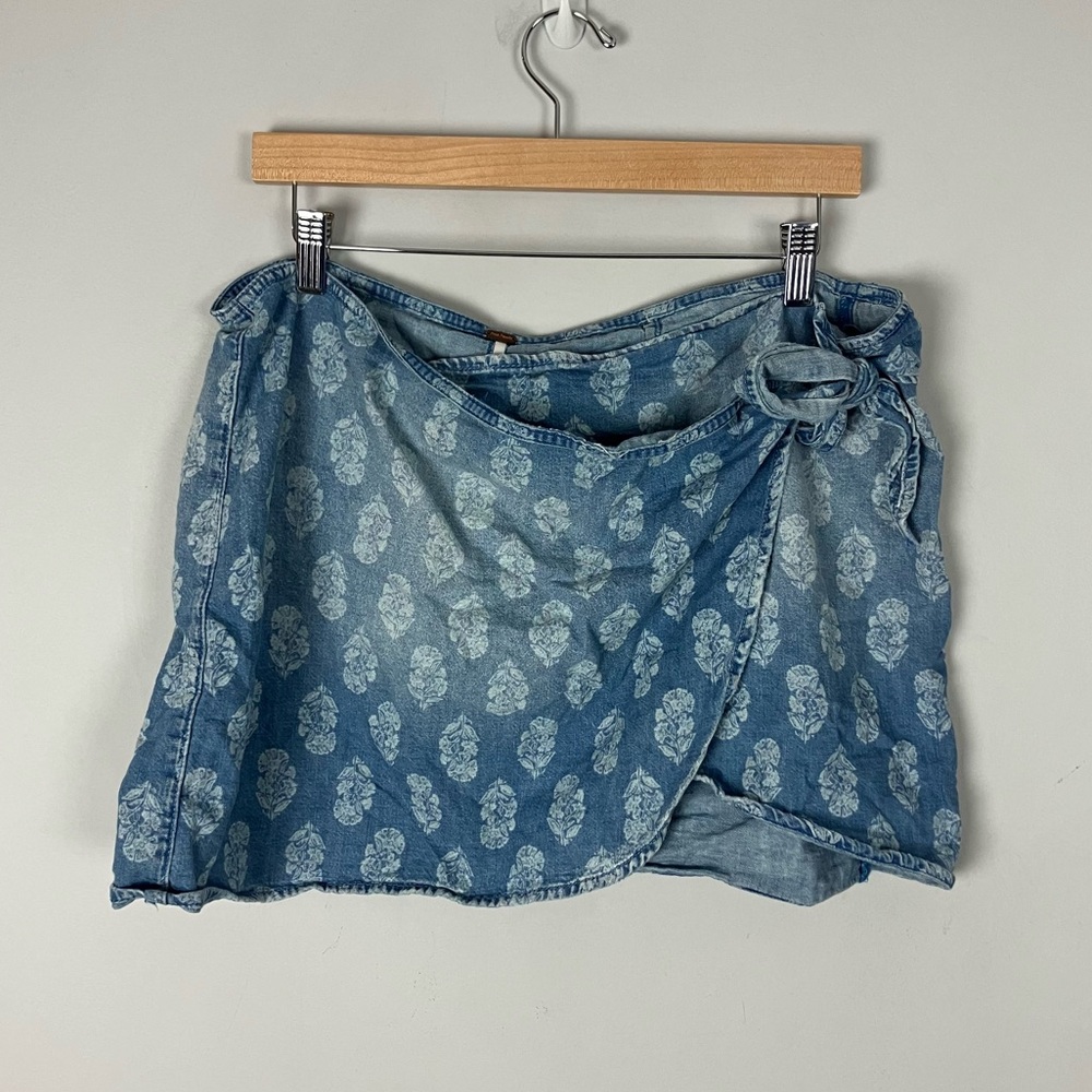 Free People Denim Skirt